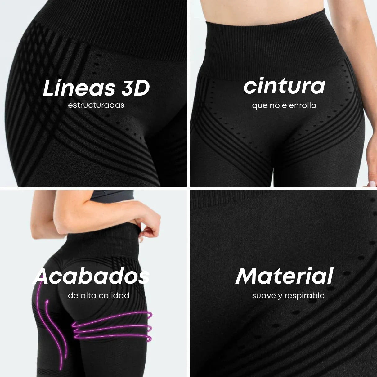 Lunmia™ Legging 3D – Redefine tu silueta sin esfuerzo