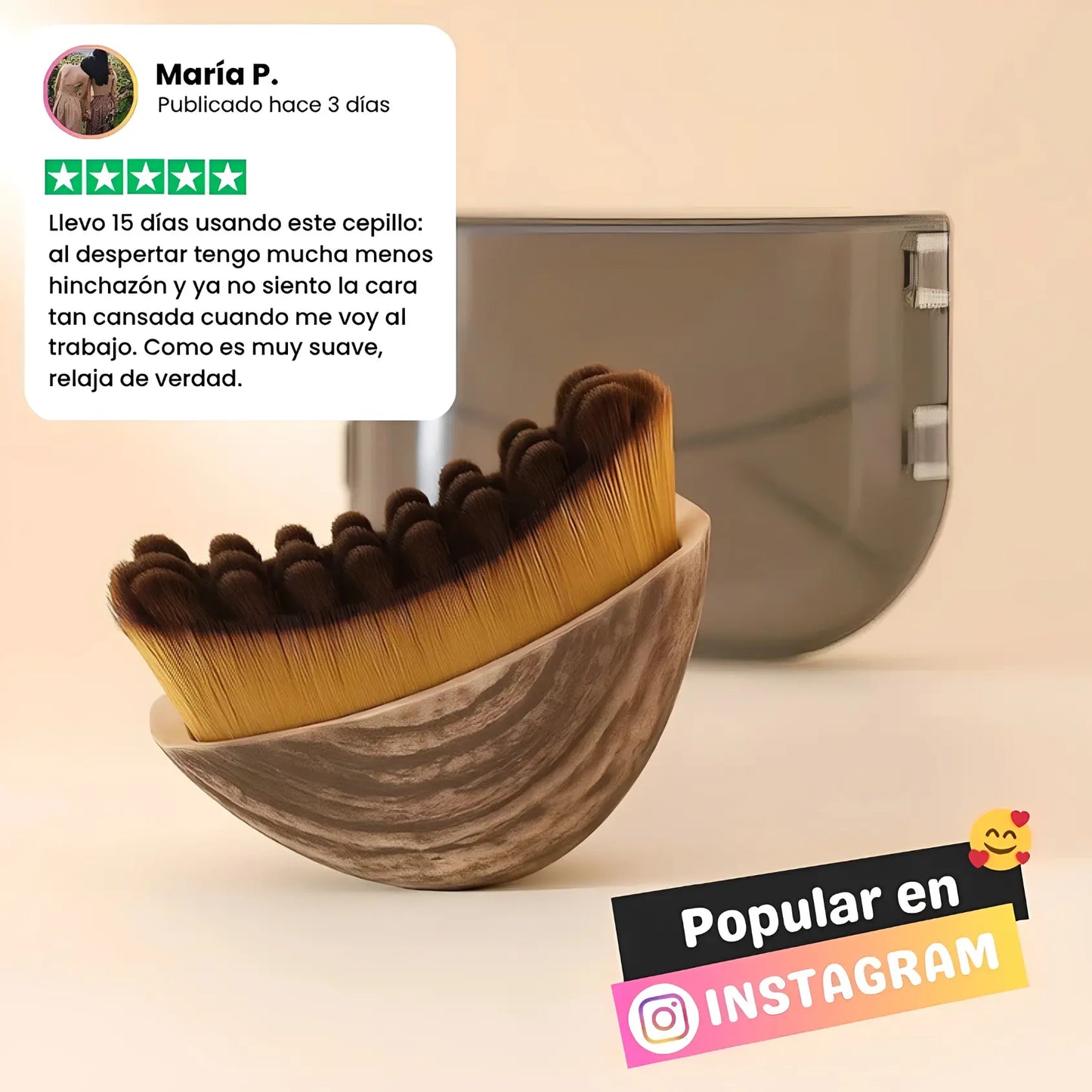 Lunmia™ Cepillo de Drenaje Linfático Facial