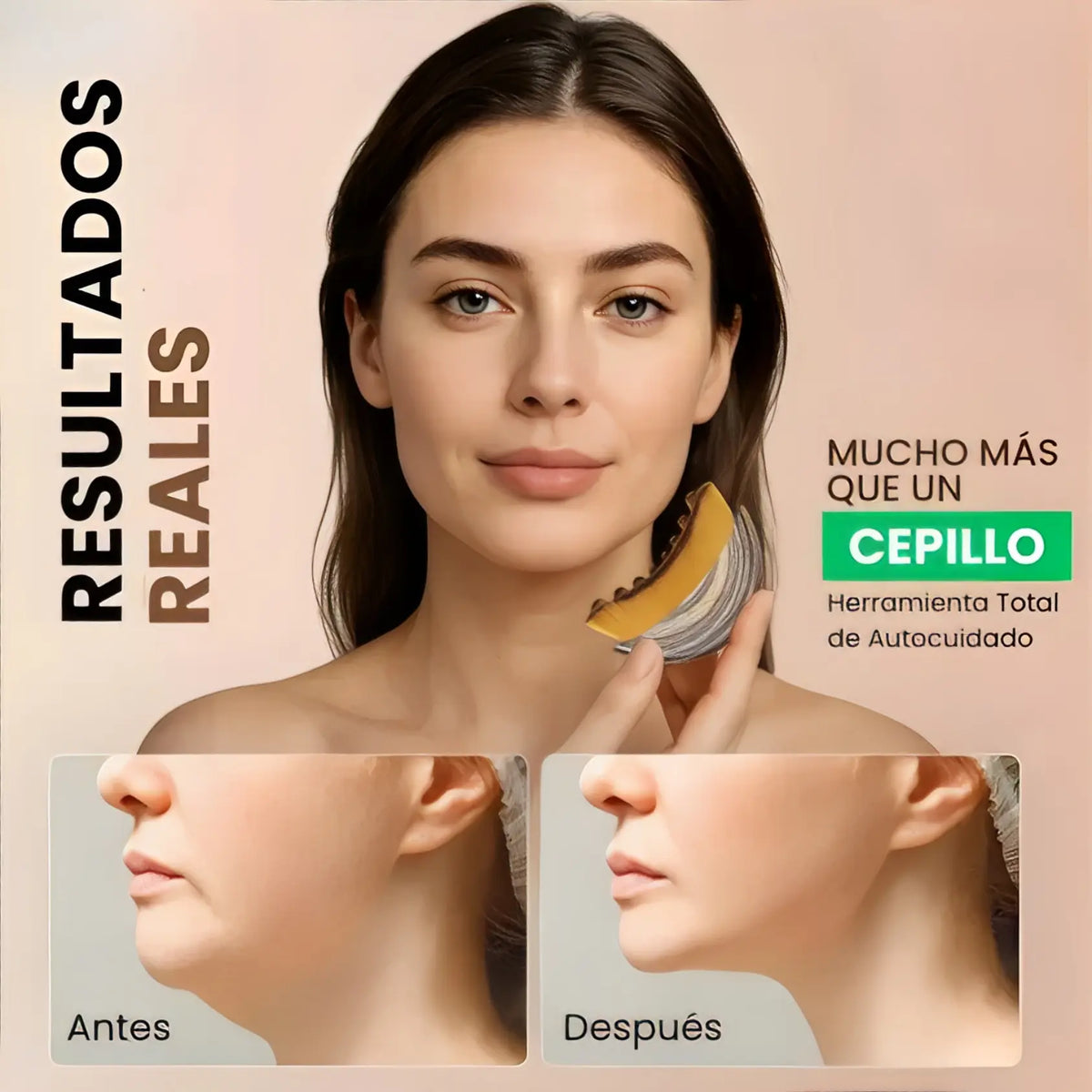 Lunmia™ Cepillo de Drenaje Linfático Facial